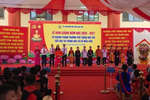 Khai giảng năm học 2026–2027 và khánh thành Trường Phổ thông nội trú Tiểu học và Trung học cơ sở Mẫu Sơn
